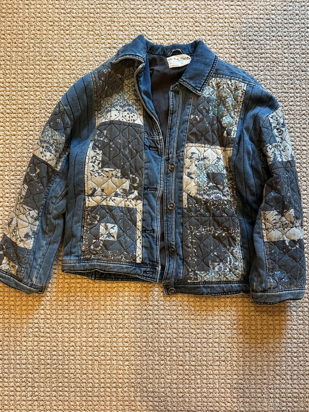 Quilted Demin Jacket